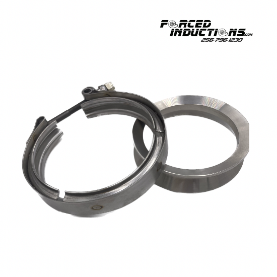 Picture of S400/GT42 Downpipe Clamp and Flange 4" (T4 Models and S400 Vband housings)